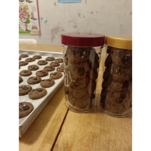 Sea Salt Belgian Chocolate Chips Cookies Crunchy